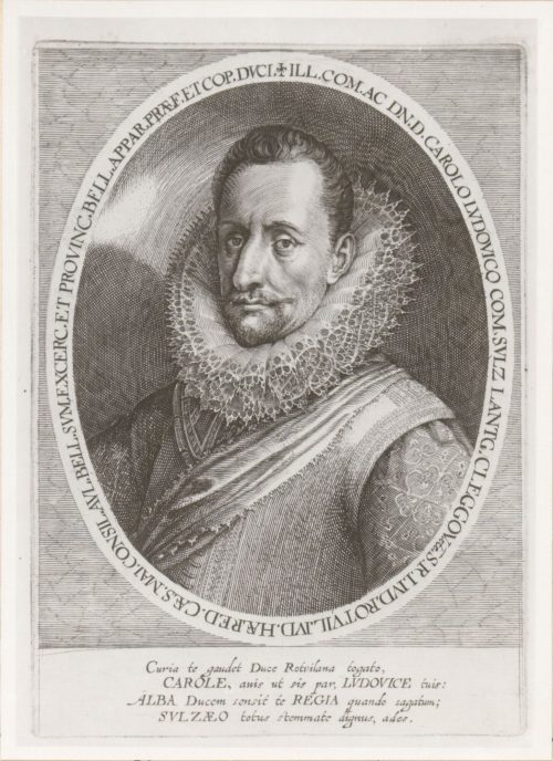 Lucas Kilian  (Künstler*in), Karl Ludwig I. (1560 - 1616), Graf von Sulz, erste Hälfte 17. Jahrhundert