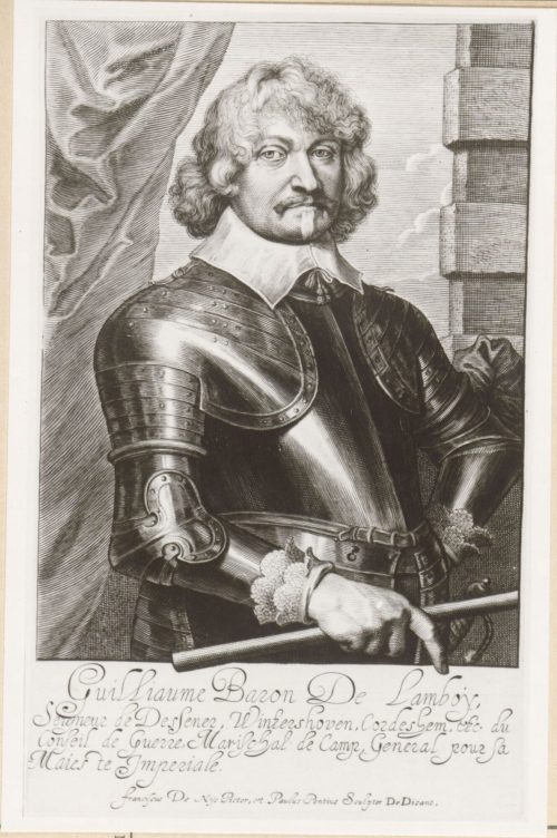 Paulus Pontius (Künstler*in), Guillaume de Lamboy (1590 - 1659), zweites Viertel 17. Jahrhundert