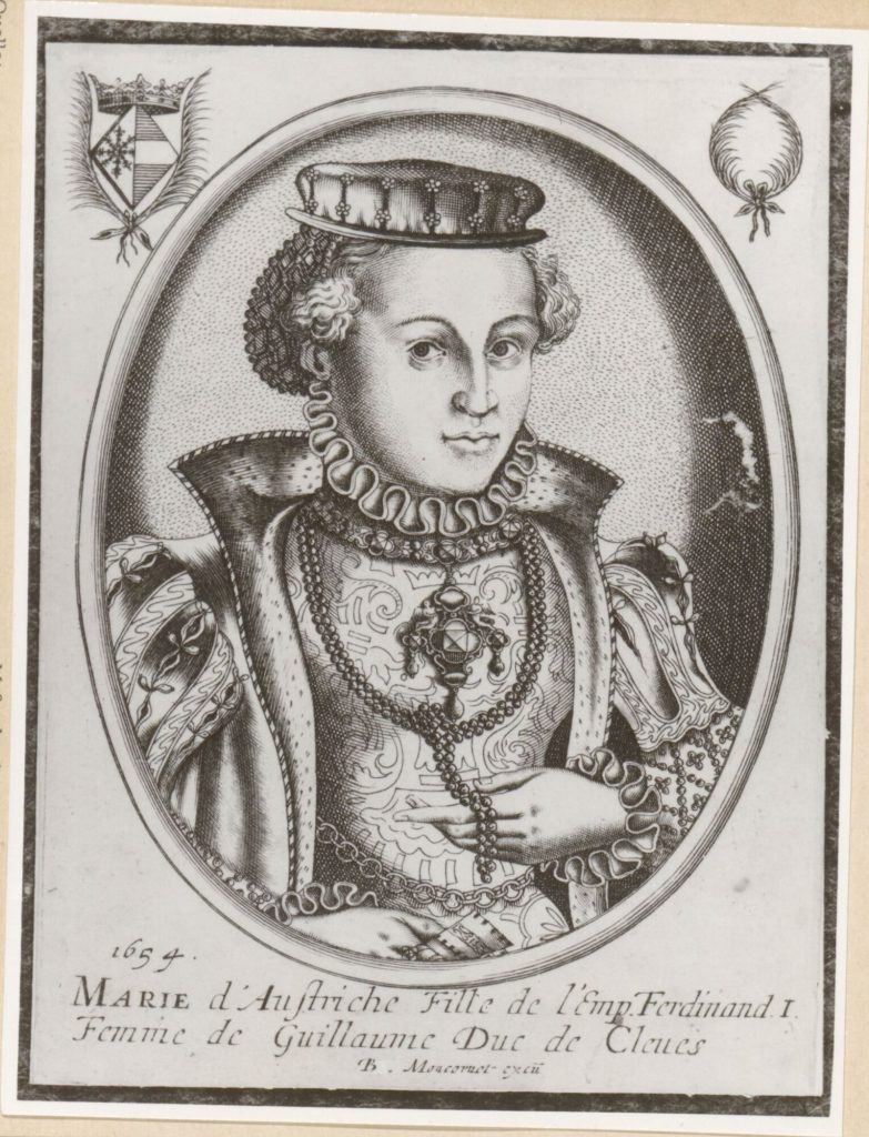 Maria (1531 - 1581), Erzherzogin von Österreich, Herzogin von Jülich-Kleve-Berg, 1654