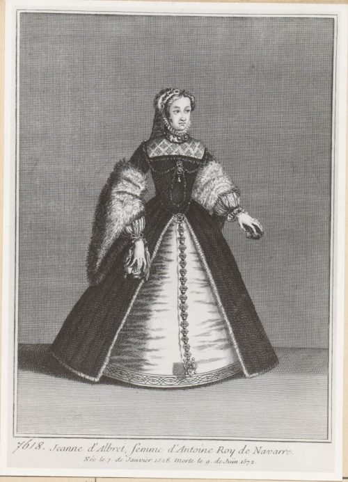 Unbekannt (Künstler*in), Jeanne d'Albret (1528-1572), Königin von Navarra, um 1560