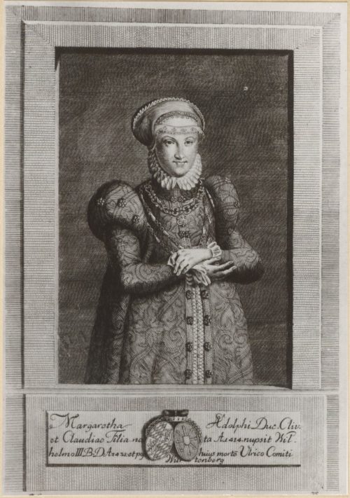 J. A. Zimmermann (Künstler*in), Margarete von Kleve (1416 - 1444), nach 1435