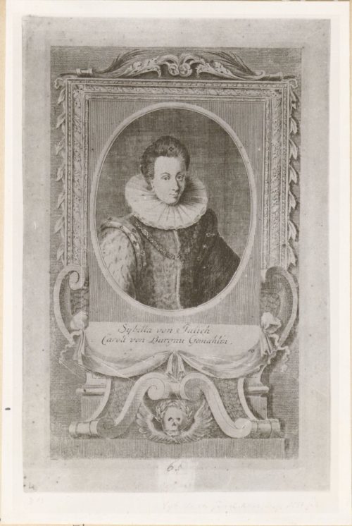 Unbekannt (Künstler*in), Sibylle (1557 - 1628), Herzogin von Jülich-Kleve-Berg, Markgräfin von Burgau, spätes/ late 17. Jahrhundert/ Century