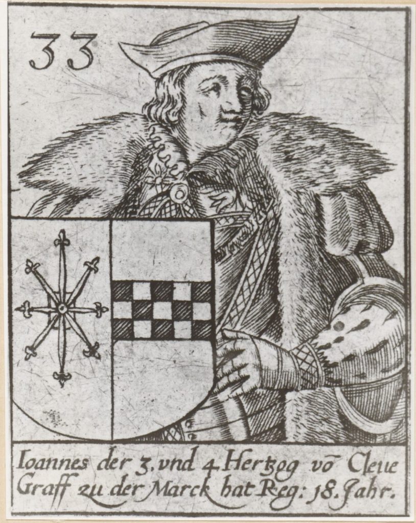 Johann III. (1490 - 1539), Herzog von Kleve, Graf von der Mark, Herzog von Jülich-Kleve-Berg, z ...