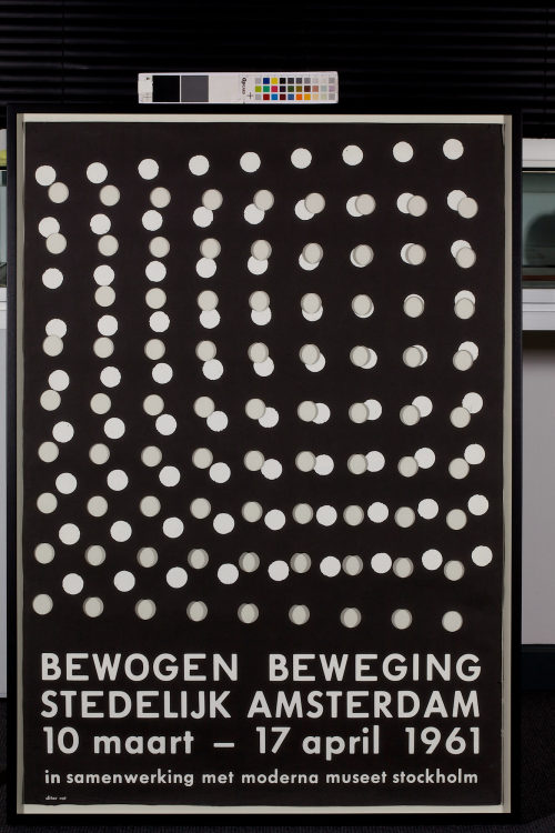 Stedelijk Museum (Beteiligte Institution), Bewogen Beweging. Stedelijk Museum Amsterdam, 10.03.-17.04.1961, 1961