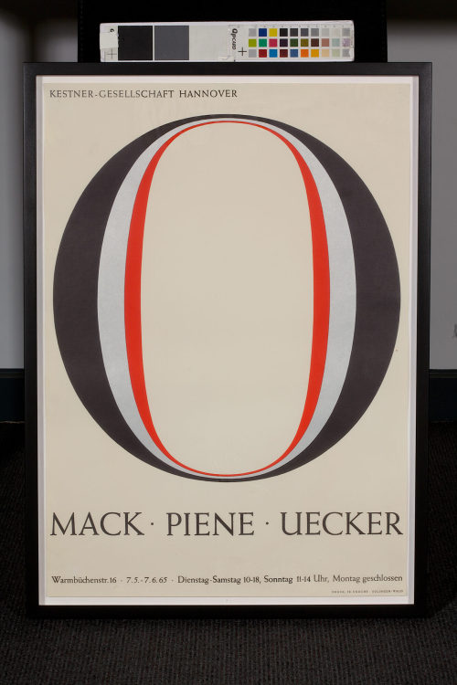 Kestner-Gesellschaft e.V. (Beteiligte Institution), Mack, Piene, Uecker. Kestner-Gesellschaft, Hannover, 07.05.-07.06.1965, 1965