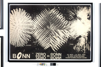 ZERO in Bonn. Städtische Kunstsammlungen Bonn, 1966