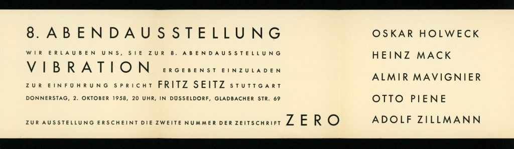 8. Abendausstellung