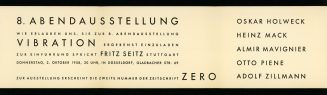 8. Abendausstellung