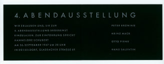 4. Abendausstellung