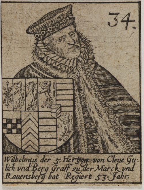 Unbekannt (Hersteller*in), Wilhelm, Herzog von Jülich-Kleve-Berg (1516-1592), spätes/ late 16.-frühes/ early 17. Jahrhundert/ Century