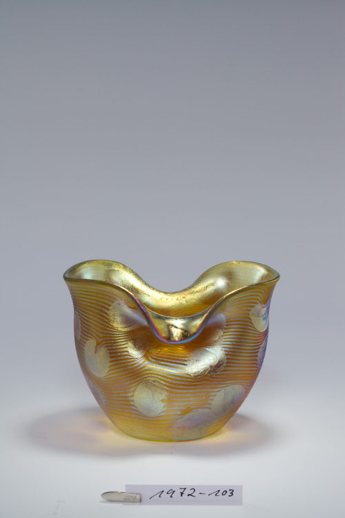 Glasfabrik Johann Lötz Witwe (Hersteller*in), Vase, Dekor Phänomen Gre 1/696, 1901