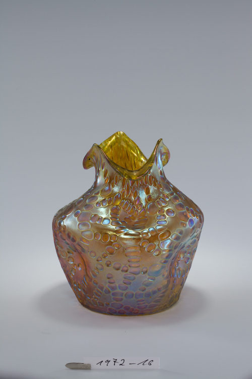 Glasfabrik Johann Lötz Witwe (Ausführung), Vase, Form u. Dekor 1902