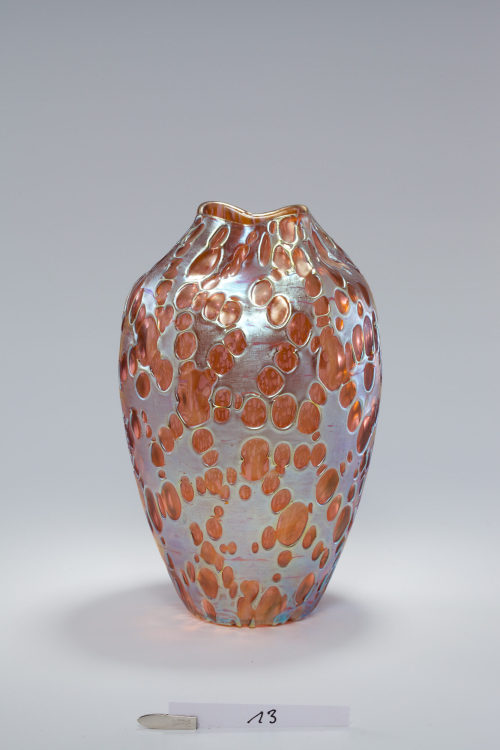 Glasfabrik Johann Lötz Witwe (Hersteller*in), Vase, Form u. Dekor 1902