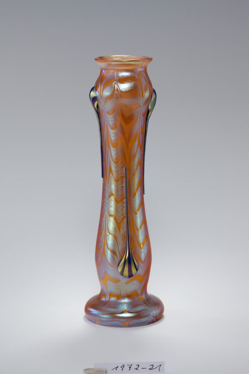 Glasfabrik Johann Lötz Witwe (Hersteller*in), Vase, Dekor Phänomen Gre 1/78, 1901