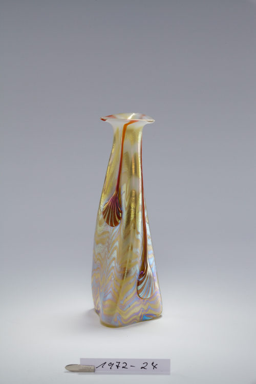 Glasfabrik Johann Lötz Witwe (Hersteller*in), Vase, Dekor 1901