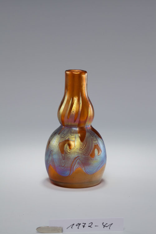 Glasfabrik Johann Lötz Witwe (Hersteller*in), Vase, Dekor Phänomen Gre 7773, 1899