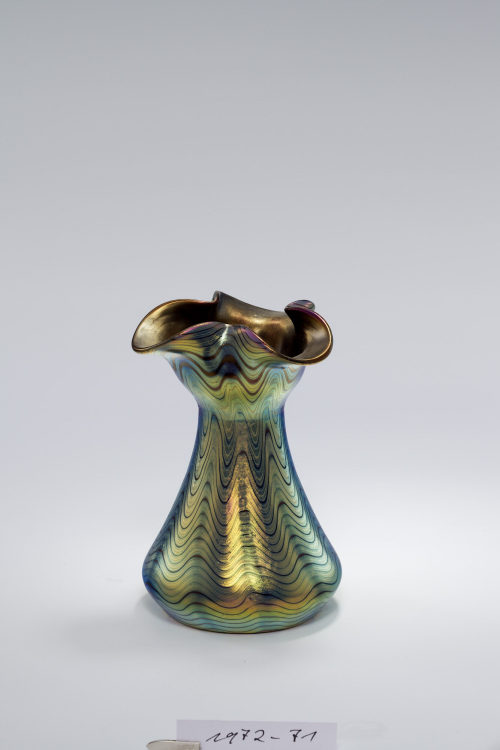 Glasfabrik Johann Lötz Witwe (Hersteller*in), Vase, Dekor Phänomen Gre 6893, 1898