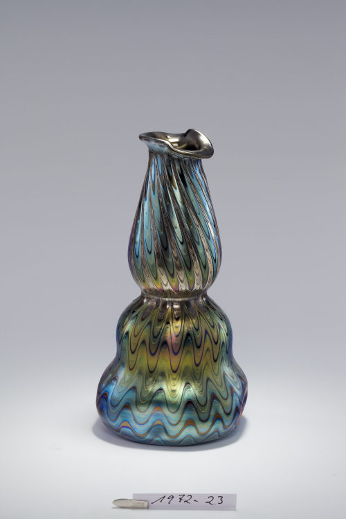 Glasfabrik Johann Lötz Witwe (Hersteller*in), Vase, Dekor Phänomen Gre 6883, 1899