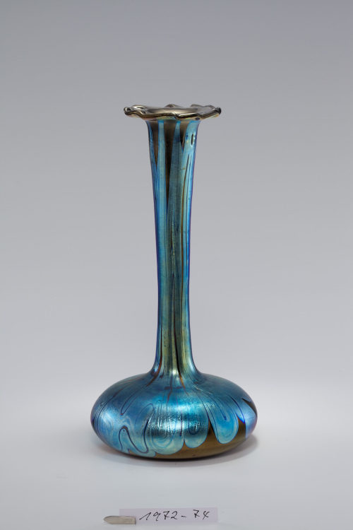 Glasfabrik Johann Lötz Witwe (Hersteller*in), Vase, Dekor rubin Phänomen Gre 7773, 1899