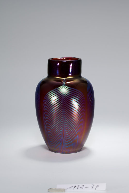 Glasfabrik Johann Lötz Witwe (Hersteller*in), Vase, um 1900