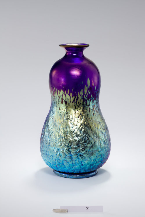 Glasfabrik Johann Lötz Witwe (Hersteller*in), Vase, Dekor Phänomen Gre 377, 1900