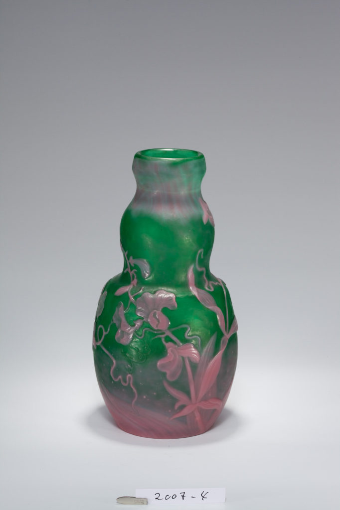 Vase mit Wickendekor