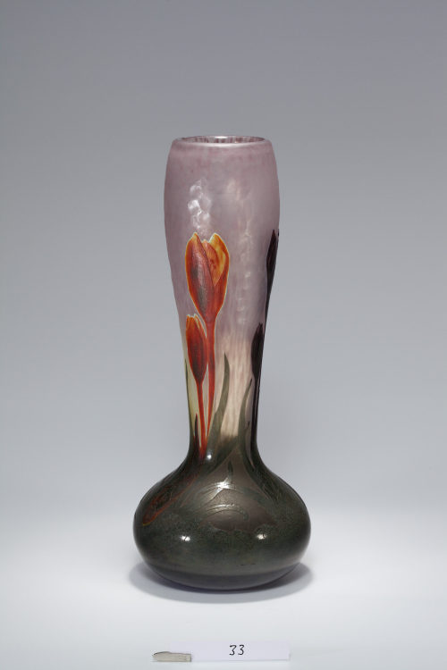 Henri Bergé (Entwurf), Vase "Crocus", Herbst 1906