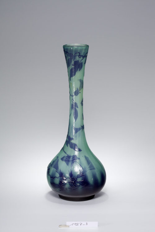 Émile Gallé (Entwurf), Vase mit blühender Winde, um 1900–1902