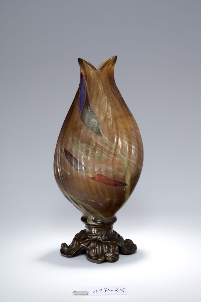 Vase, Dekor "Bouton d'Iris", Atelierstück "Grand Genre"