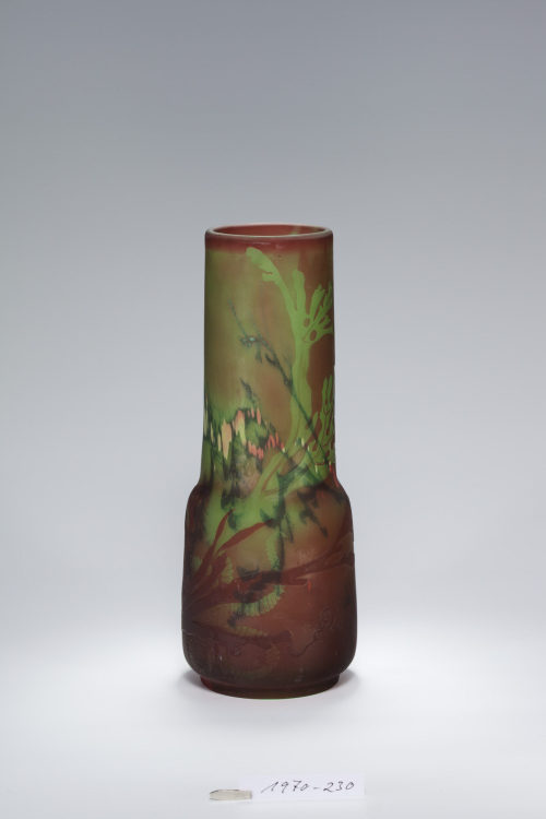 Émile Gallé (Entwurf), Vase mit Blasentang und Seestern, 1900–1904