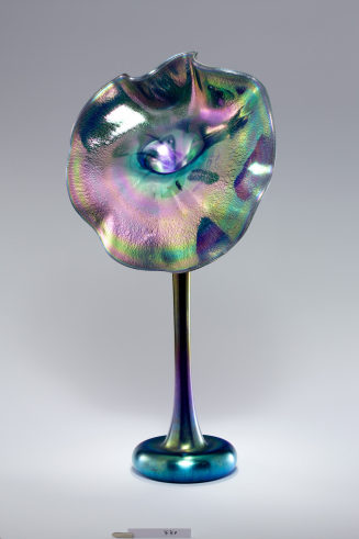 Favrile "Pansy" (Stiefmütterchen)-Glas