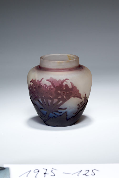 Gallé (Maison) (Ausführung), Vase mit Primelblüten-Dekor, Um 1906–1914