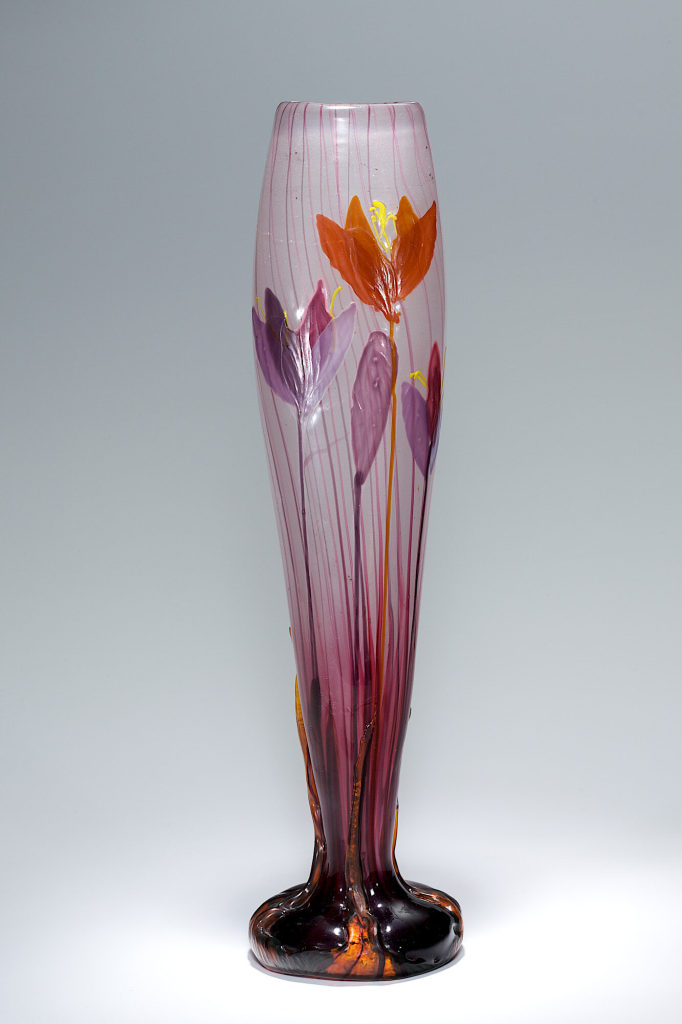 Vase, Dekor "Les Colchiques" (Herbstzeitlose), Atelierstück "Grand Genre"