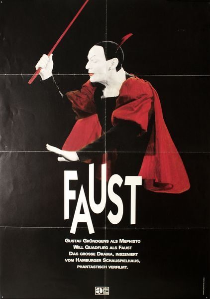 Faust, Deutsches Schauspielhaus Hamburg (Filmplakat)