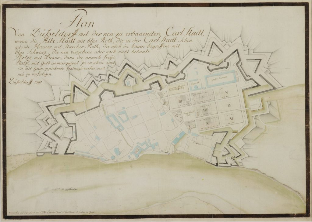 Plan der Carlstadt