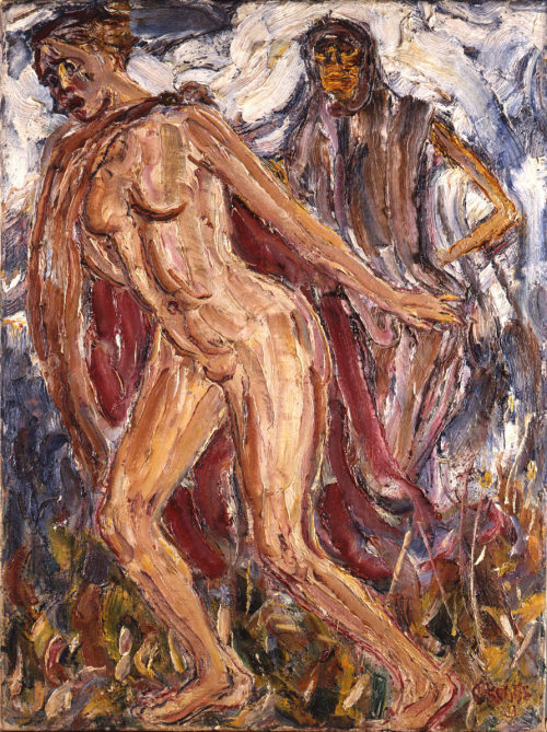 Christian Rohlfs, Verfolgung (Der Tod und das Mädchen), um 1911, Kunstpalast, Düsseldorf, Inv.- ...