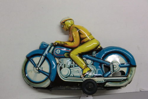 SCHUCO (Hersteller*in), Motorradfahrer, 1950