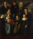 Simon Meister, Die Koblenzer Familie Dillmann (später Tillmann), 1832, Kunstpalast, Düsseldorf, ...
