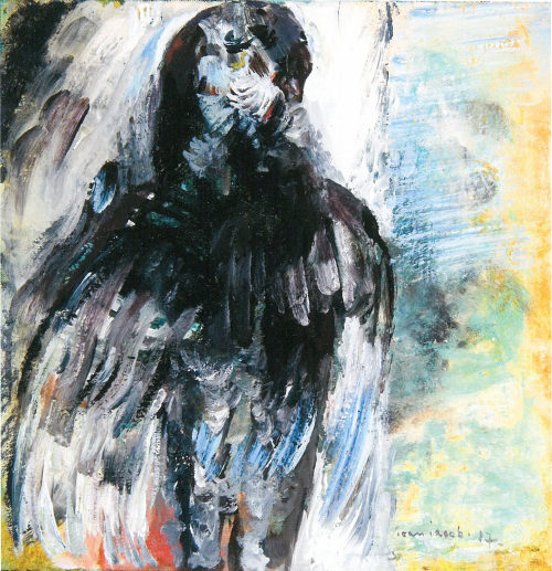 Ioan Iacob (Künstler*in), Vogelstudie 1, 1987