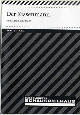 Programmheft Der Kissenmann von Martin McDonagh