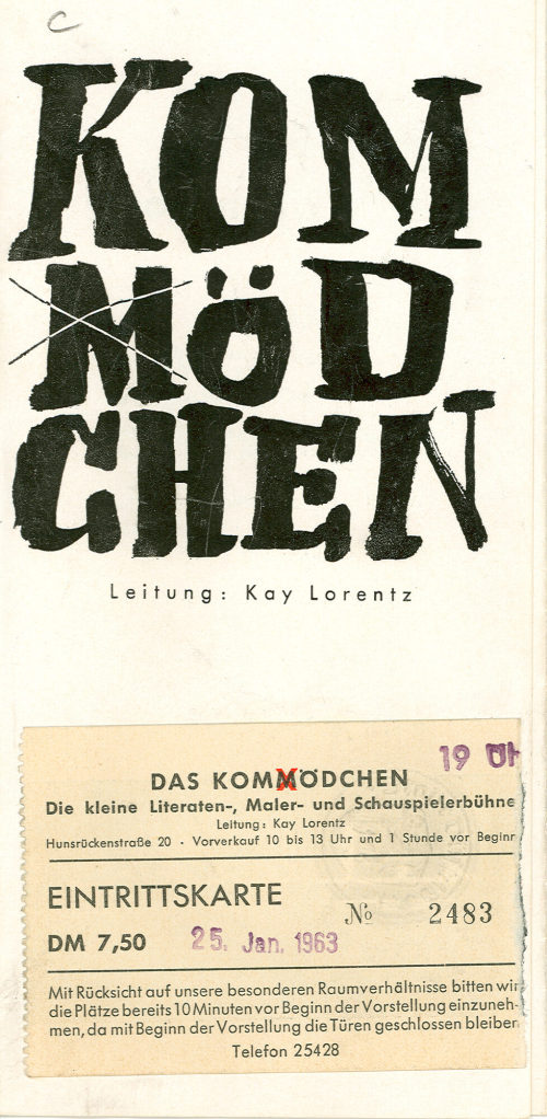 Kay Lorentz (Herausgeber*in), Zustände wie im alten Rom!, 20.01.1963