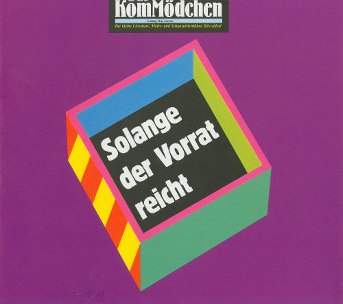 Lore Lorentz (Herausgeber*in), Solange der Vorrat reicht, 22.02.1989