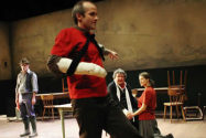 Der Theatermacher von Thomas Bernhard (Szenenfoto). Premiere am 27.10.2004 im Kleinen Haus, Düs ...