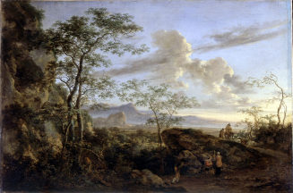 Jan Both, Südliche Landschaft mit Hirten und Schafherde, um 1645, Kunstpalast, Düsseldorf, Inv. ...