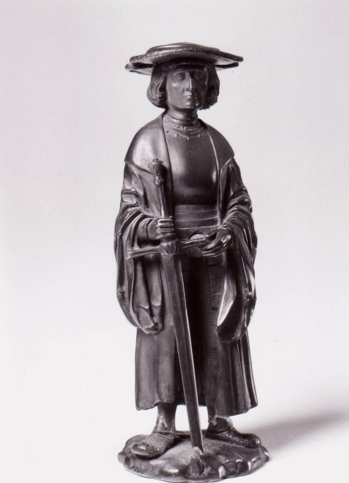 Statuette Kaiser Maximilian, 16. Jahrhundert