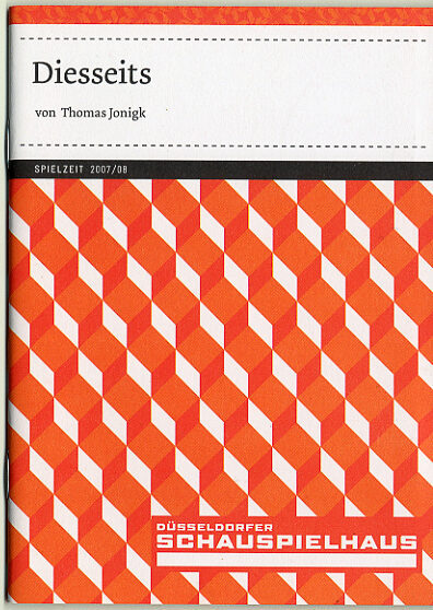 Programmheft "Diesseits" von Thomas Jonigk