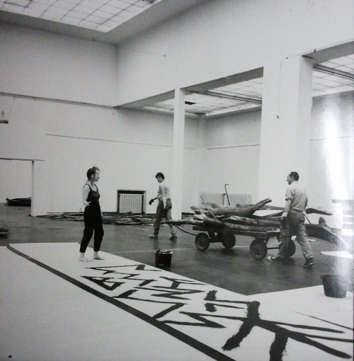 Erika Kiffl (Fotograf*in), "DIALOG" 1989, Kunst Palast Düsseldorf, Isolde Wawrin, 1989