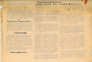 Geburtstagszeitung für Arthur Hess, 1. Seite
