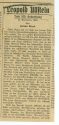 Zeitungsartikel zum 100. Geburtstag von Leopold Ullstein