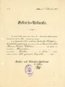 Geburtsurkunde von Leopold Ullstein